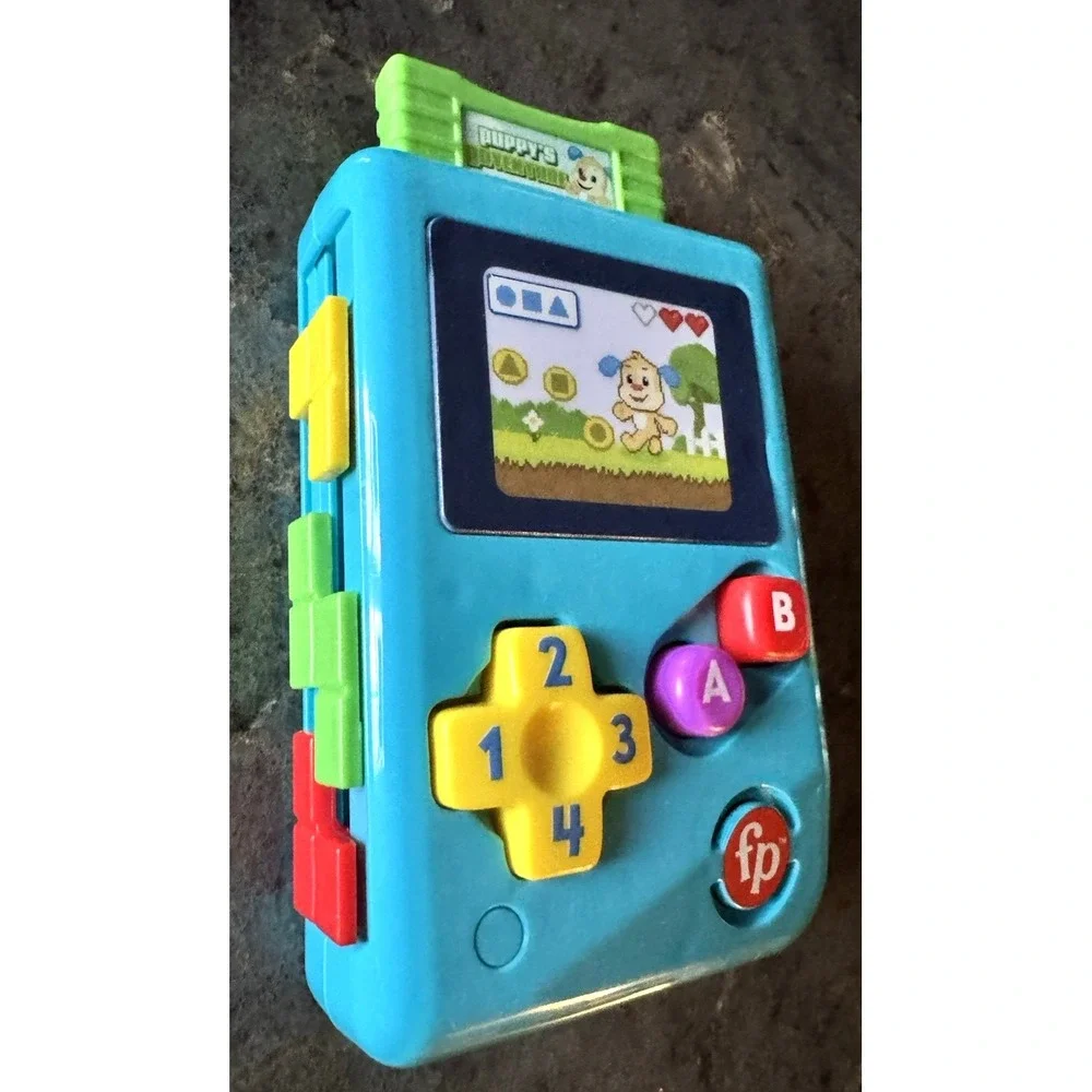 Fisher-Price Puppy's Adventure Handheld Learning Game Lights &‎ Sounds Toy